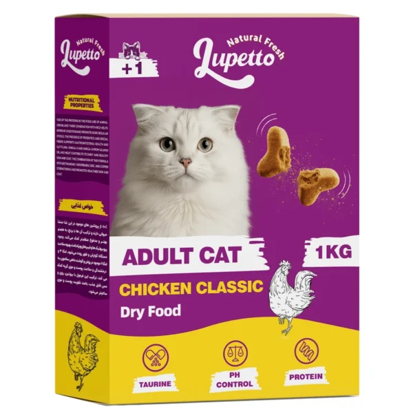 غذای خشک ادالت مدل چیکن کلاسیک 1 کیلویی لوپتو