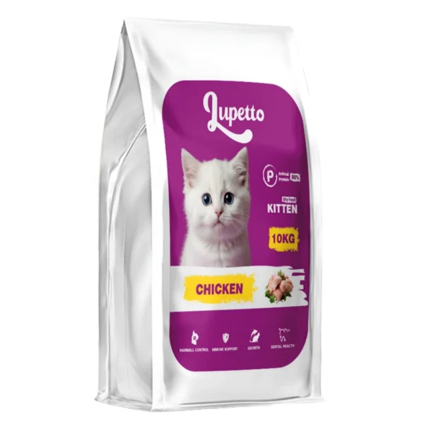 غذای خشک کیتن با طعم مرغ 10 کیلویی لوپتو